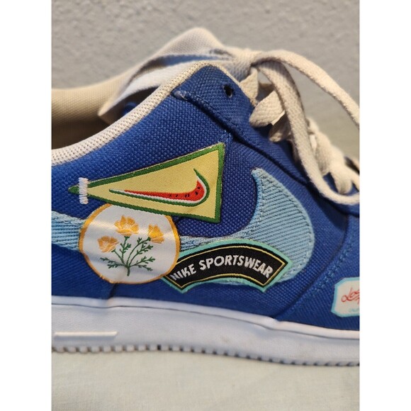 Nike Air Force 1  Low Patched Up LA DX2304-400 Size 14 Anniversary Edition - Picture 15 of 16